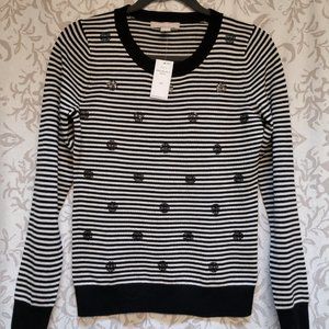 XS Banana Republic Striped Sweater NWT